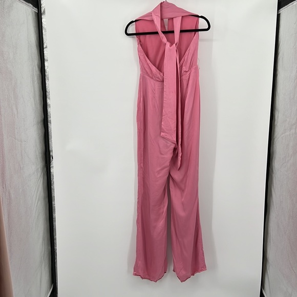 Lovers and Friends Carlita Jumpsuit in Rosebloom Pink - Picture 6 of 9